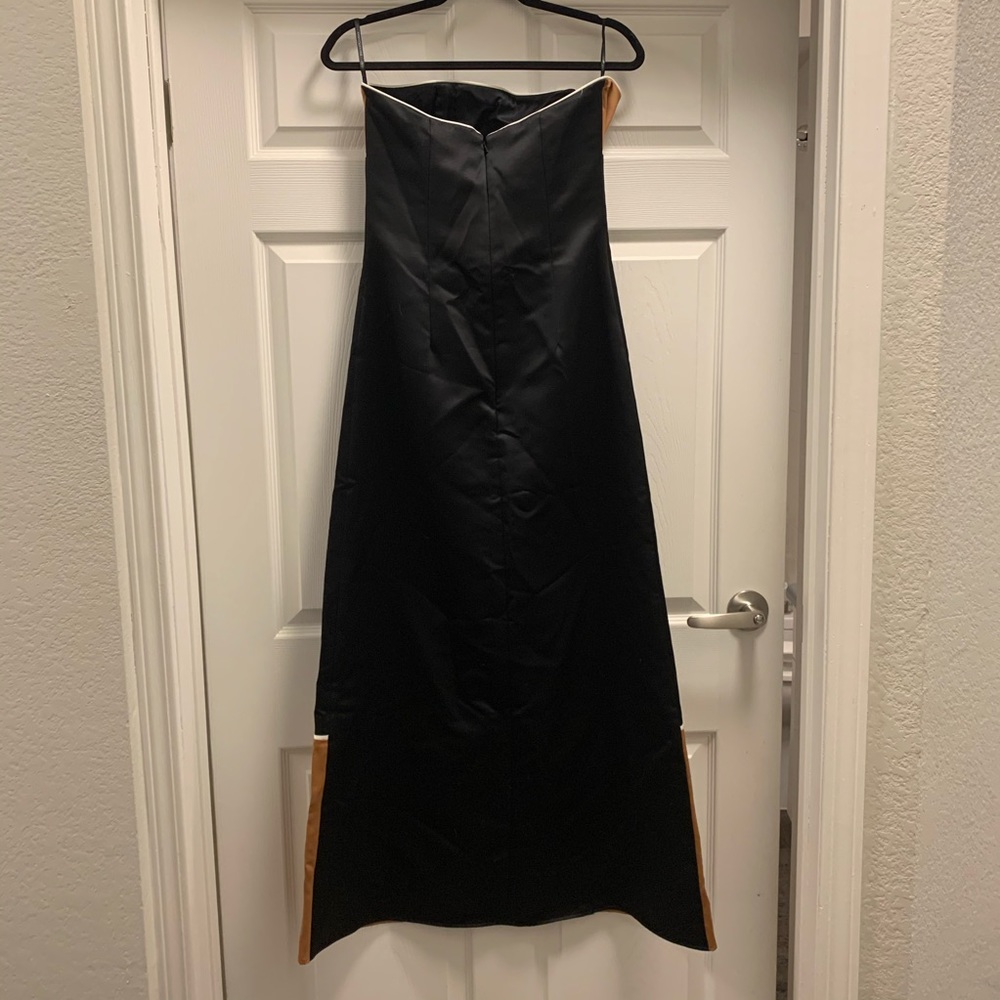 Color Block Formal Dress - Picture 4 of 5